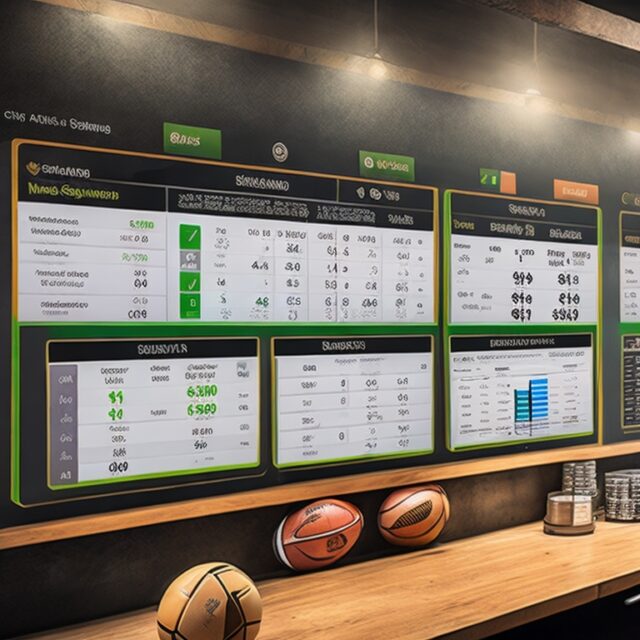 Leonardo Creative A digital dashboard displaying various sport 1